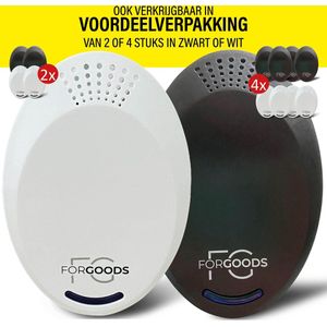 Forgoods Ultrasone Muizenverjager en Ongedierte Verjager - Muizenverjager - Pest Reject - (1 stuk zwart) - Ook Verkrijgbaar in Wit