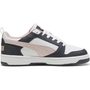 PUMA Rebound v6 Low Unisex Sneakers - Strong Gray-Mauve Mist-PUMA White - Maat 41