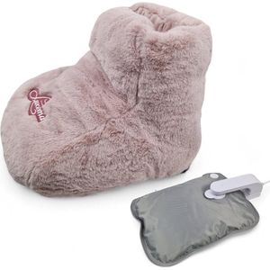 Luxema Elektrische Voetenwarmer - Draadloos - Wasbaar - Voetenkruik - Warmwaterkruik - Roze