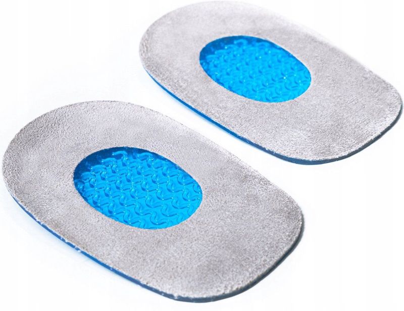 Siliconen Hielspoor Inlegzolen - Comfort & Demping