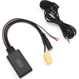 Bluetooth AUX Cable Adapter, Bluetooth 5.0 AUX with Microphone, Hands-Free, Replacement for 500/Grande Punto/Qubo/Fiorino