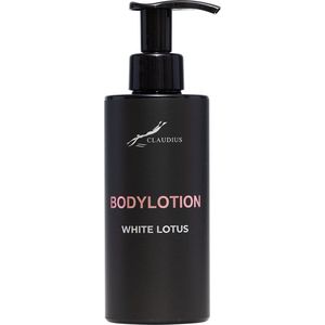 Bodylotion White Lotus 300 ml - met pomp - zwarte fles