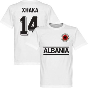 Albanië Xhaka 14 Team T-Shirt - M