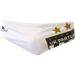 Turbo Partizan Zwemslip Wit M Man
