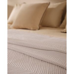 Kave Home - Berga sprei in wit katoen voor bedden van 90/135 cm