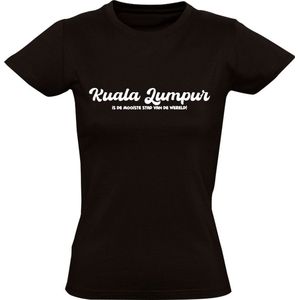 Kuala Lumpur is de mooiste stad van de wereld! Dames T-shirt | Kuala Lumpur