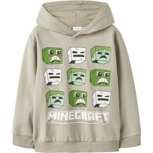 NAME IT - NKMSAAG MINECRAFT NREG - Sweatshirt - Wit - Jongens