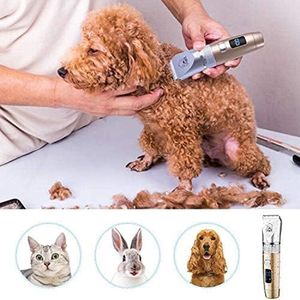 professionele scheermachine voor honden, katten, dierenhaar, elektrische hondentrimmer, draadloze tondeuse