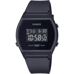 Casio Casio Collection LW-204-1BEF Horloge - Kunststof - Zwart - Ø 35 mm