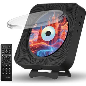 Draagbare CD-speler - Bluetooth - Met FM-radio en Luidspreker