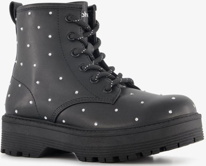 Skechers - Gravlen-Hi - Veterboots - Imitatieleer - Met Rits - Memoryfoam-Voetbed