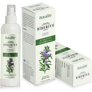 Botalife - Rozemarijnwater - Rozemarijn Hydrosol -Rozemarijn Water- Rozemarijn Olie - Rozemarijn Haarolie- Rozemarijn Hydrolaat- 150 ml - 100% Puur - Spray