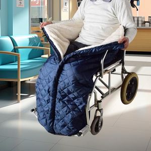 fleece gevoerde, waterdichte en comfortabele rolstoeldeken / rolstoeldeken