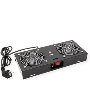 Roline - Ventilatoreenheid - Zwart - Voor 19-inch Wandbehuizingen