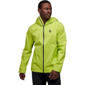 Black Diamond Stormline Stretch Rain Shell - Regenjas - Heren Optical Yellow S