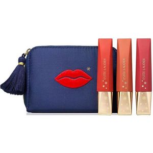 Estee Lauder SUPER PLUSH LIPS GIFT 3-SET 935 Shock Me - 922 Cocoa Whip - 924 Soft Hearted