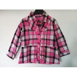 Tuniek blouse - TYK - Kort model - Maat 98/104