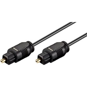 Digitale optische Toslink audio kabel - 2,2mm / zwart - 20 meter