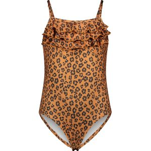 Moodstreet M303-5002 Meisjes Badpak Toffee - Maat 110/116
