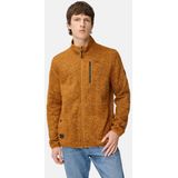 camel active - Vest - Oranje - 100% Polyester - Opstaande Kraag