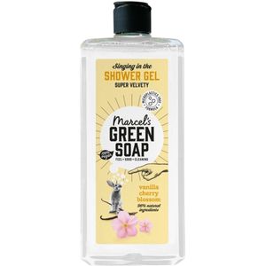 Marcel's Green Soap - Douchegel - Vanille & Kersenbloesem - Verzorgend & zacht - 300 ml - 1 stuk