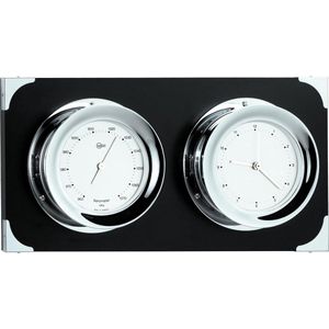 Barigo 2086 CR set scheepsbarometer en -klok chroom