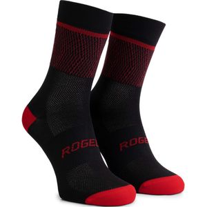 Rogelli Hero II Fietssokken - Heren - Rood, Bordeaux, Zwart - Maat 40-43