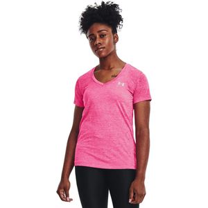 Under Armour Tech Twist Sportshirt - Roze - 100% Polyester