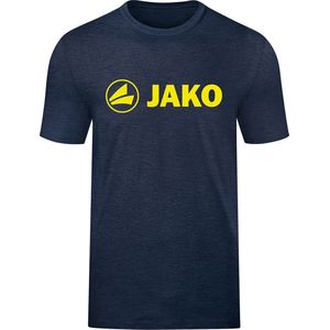 JAKO - Promo T-shirt - Marineblauw - Katoen - Uniseks - Grote Logoprint