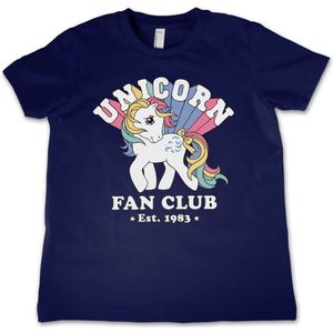 My Little Pony Kinder T-Shirt Unicorn Fan Club Kids Tee HSB-12-MLP1004-DTF553 Navy-4 Jahre