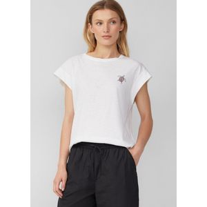 s.Oliver RED LABEL - Regular Fit - T-shirt - Katoen - Relaxed Fit, Motiefprint, Ronde Hals