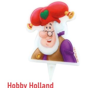 taartkaars peuters/kleuters - taartkaarsje verjaardag feestje - kaarsje taart - kabouter - 6 cm - feestkaars - kaars - taartkaarsjes