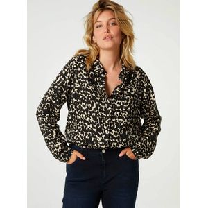 Fabienne Chapot - Blouse Sunrise Zwart - Vrouwen - Maat 38