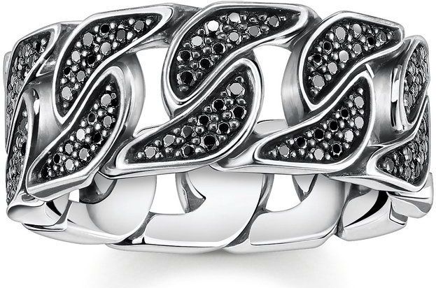 Thomas Sabo - TR1932-643-11 - Ring - Zwart - 925er Zilver