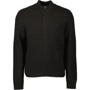 Blue seven heren - Vest 376456 zwart dun maat L