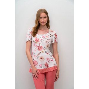 Vamp! Pyama voor dames Micromodal Red Dahlia 16047/583 6XL