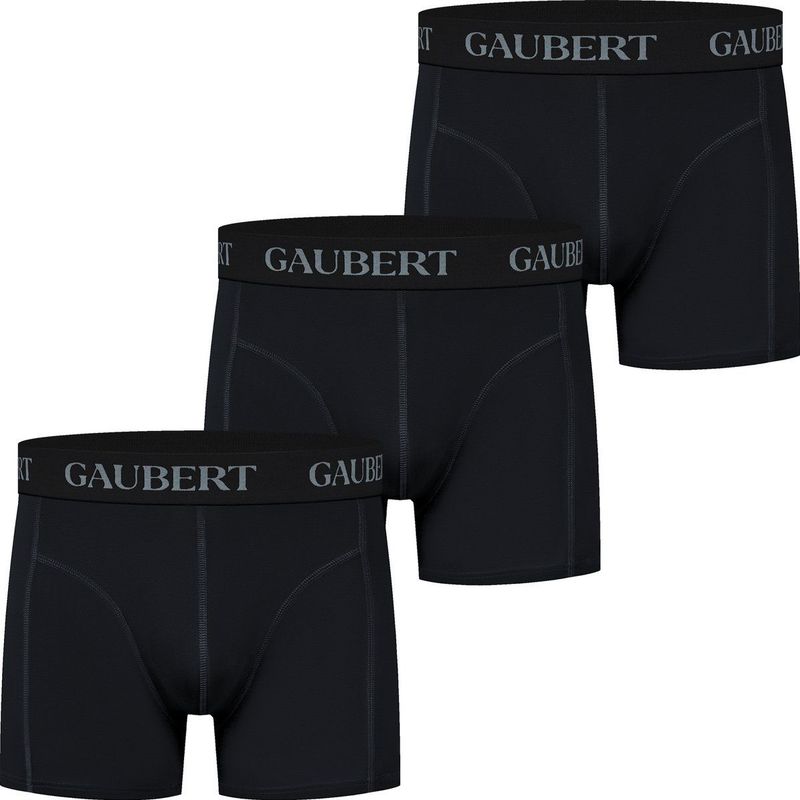 Heren Bamboe Boxershorts - Zwart - 3-Pack - Bamboe Ondergoed