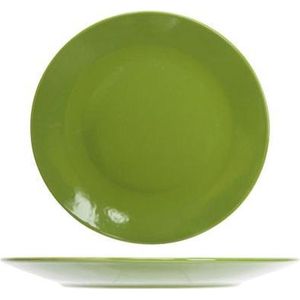 Serena Olive Green Dessert Plate D20cm