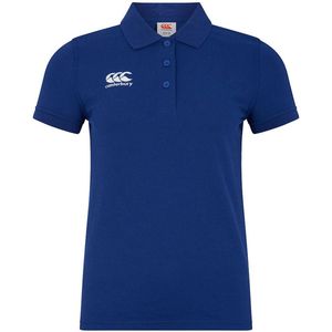 Canterbury Waimak Korte Mouw Poloshirt Voor Dames Blauw M Vrouw