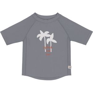 Lässig Zwemshirt Rashguard Korte Mouw Splash & Fun Palmen - Grijs - maat 86cm