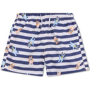 Swim Essentials | Bluey Blauw/Witte UV Zwembroek Jongens - Blauw/Wit / 74/80