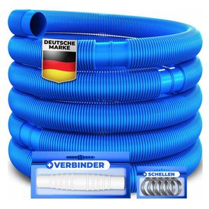 KESSER® zwembadslang | Zwembadslang met mouwen | Zonneslang voor zwembad en op het zwembad | zuigslang | Pomp slang