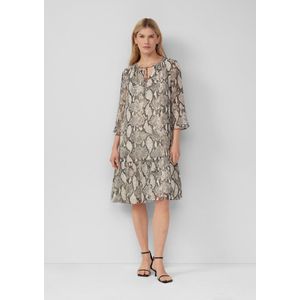 s.Oliver - A-lijn Jurk - Slangenprint
