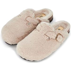 Scholl - Slatina - Pantoffel - Beige - Comfortabele Slippers voor Dames
