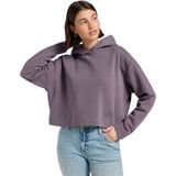 Lee - Cropped Hoodie - Dusty Purple - Relaxed Pasvorm - Lange Mouwen