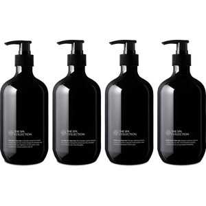 The Spa Collection Gum Tree - Shampoo + Conditioner + Handzeep + Body Lotion - Stijlvolle Pompfles - 475 ml - Set van 4 stuks