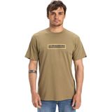 Quiksilver - T-shirt - Olijf - Katoen