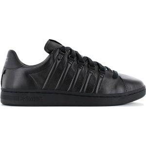 K-Swiss Lozan Leather 2 II - Triple Black - Heren Sneakers Schoenen Leer Zwart 07943-904-M - Maat EU 45 UK 10.5