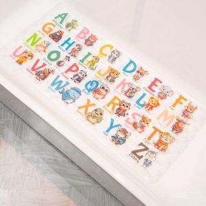 Veilige Antislip Badmat voor Kinderen - Kleurrijke Douchemat 81 x 35 cm