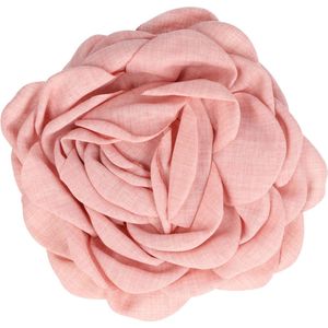 Haarsoires Haarspeld Duckklem 10cm – Haarbloem Roos – Lichtroze - Sterke Haarclip voor Styling & Dagelijks Gebruik - Hair Clip - Decoratieve Haaraccessoire